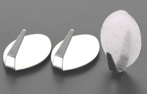 ESCO（エスコ） 28x15mm フック(粘着付/3個) EA638LL-1