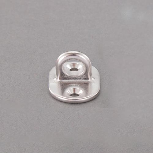 ESCO（エスコ） 25x17mm Ｔ型ｱｲﾌﾟﾚｰﾄ(ｽﾃﾝﾚｽ製/台座半丸) EA638M-61
