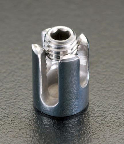 ESCO（エスコ） 4mm/90ﾟ クロスクランプ(ｽﾃﾝﾚｽ製) EA638RF-4