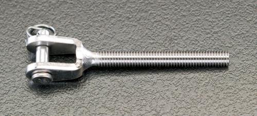 ESCO（エスコ） M6x 47mm 止め金具(右･雄ねじ/ｽﾃﾝﾚｽ製) EA638RT-2
