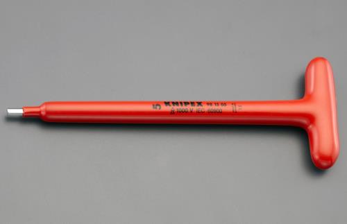 KNIPEX（ｸﾆﾍﾟｯｸｽ） 6.0x240mm 六角棒レンチ/Ｔ型(絶縁) 981506