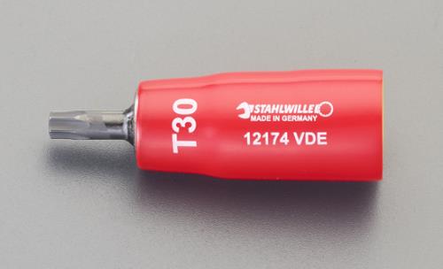 STAHLWILLE（スタビレー） 3/8'DRxT20 [TORX] 絶縁ビットソケット 12174VDE-T20