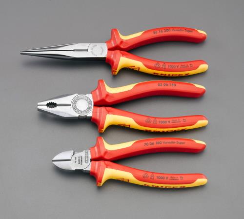 KNIPEX（ｸﾆﾍﾟｯｸｽ） [3個組] 絶縁工具セット 002012