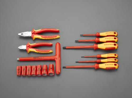 KNIPEX（ｸﾆﾍﾟｯｸｽ） [16個組] 絶縁工具セット EA640XC-22