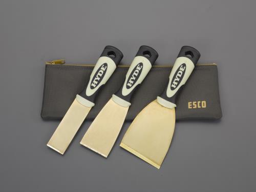 ESCO（エスコ） ３本組   スクレーパー(ﾉﾝｽﾊﾟｰｷﾝｸﾞ) EA642KB