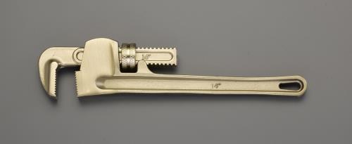 ESCO（エスコ） 450mm/60mm パイプレンチ(ﾉﾝｽﾊﾟｰｷﾝｸﾞ) EA643AD-450