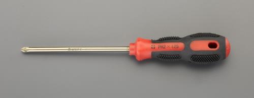 ESCO（エスコ） #1 x100mm [+]ドライバー(ﾉﾝｽﾊﾟｰｷﾝｸﾞ) EA643GR-12