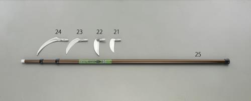 キンボシ 1145-3000mm 伸縮式除草鎌柄(ｱﾙﾐ製) 1863