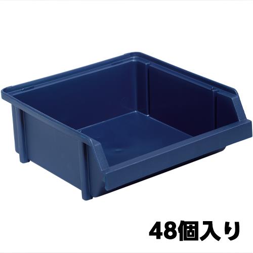 ESCO（エスコ） 125x133x 50mm ﾊﾟｰﾂﾄﾚｰ(重ね置型･青/48個) EA661CA-21