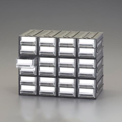 ESCO（エスコ） 225x133x169mm/4列 6段 連結収納(引出し) EA661CM-21