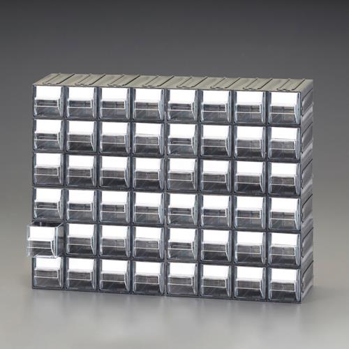 ESCO（エスコ） 450x133x338mm/8列 6段 連結収納(引き出し) EA661CM-27