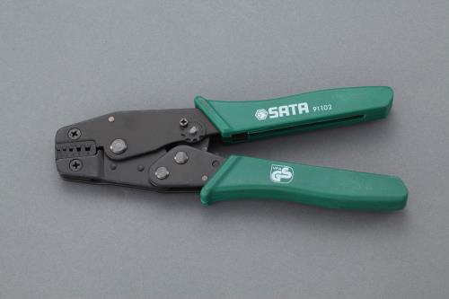 SATA Tools（サタツールズ） 0.5-6mm2 圧着ペンチ(ﾌｪﾙｰﾙ端子用) 91102