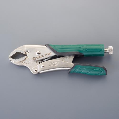 SATA Tools（サタツールズ） 220mm ロッキングプライヤー(ｶｰﾌﾞｼﾞｮｰ) 71002