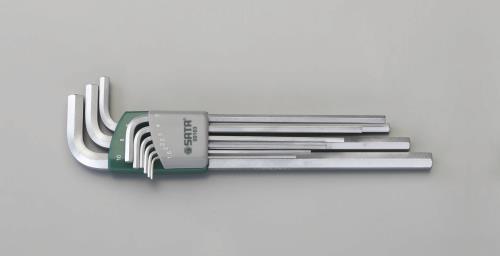 SATA Tools（サタツールズ） 1.5-10mm ９本組[Hexagon]キーレンチ 09103A