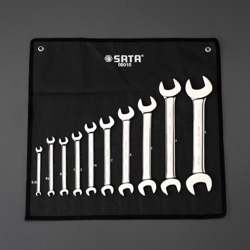 SATA Tools（サタツールズ） 10本組 両口スパナセット 08010