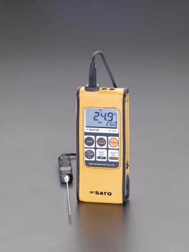 佐藤計量器製作所 -100/+300ﾟC デジタル温度計(防水型) SK-1260