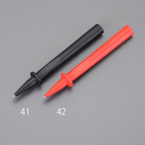 ESCO（エスコ） φ2mm ピン式テストプローブ(黒) EA707NC-41