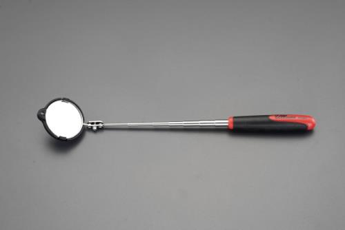 ESCO（エスコ） φ57/170-940mm 点検ミラー(伸縮/LEDﾗｲﾄ付) EA724CD-24