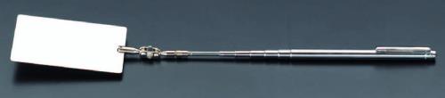 ESCO（エスコ） 54x 86mm/145-735mm 点検ミラー(ｽﾃﾝﾚｽ製) EA724RK-1