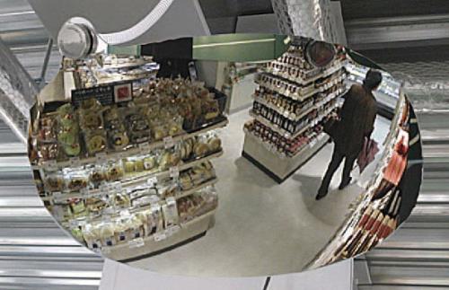 コミー（Komy） 350x230mm ｽｰﾊﾟｰｵｰﾊﾞﾙ型ミラー(ﾋﾞｽ式) SF35B