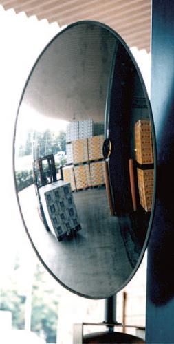 コミー（Komy） 330x550mm 凸面ミラー(ﾌｫｰｸﾘﾌﾄ出口･柱用) B55K