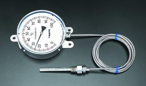 佐藤計量器製作所 -50-50℃/φ154mm 隔測温度計 LB-150S