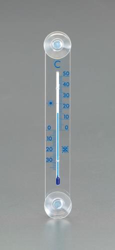 ESCO（エスコ） 200x30mm アウトドア温度計 EA728GH-1