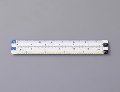 シンワ測定 30cm 縮尺スケール(折りたたみ/8ｻｲｽﾞ) 75746