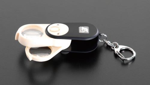 ESCO（エスコ） x4/x6/x10/23mm ルーペ(LEDﾗｲﾄ付) EA756AA-16A