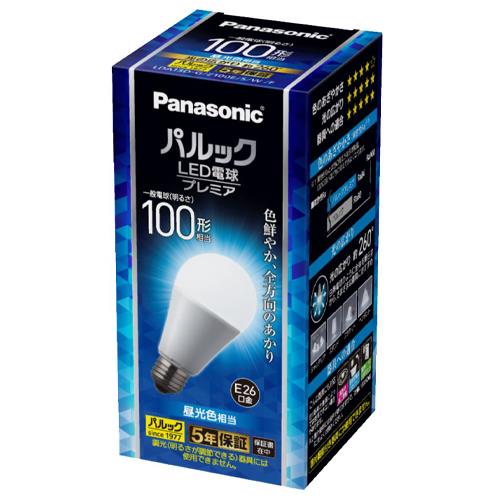 パナソニック（Panasonic） AC100V/12.5W/E26 電球/ＬＥＤ(昼光色) LDA13DGZ100ESWF