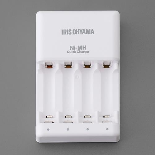 アイリスオーヤマ（IRIS OHYAMA） [単3･単4] 急速充電器(単4･単3 2〜4本) BCR-QCMH