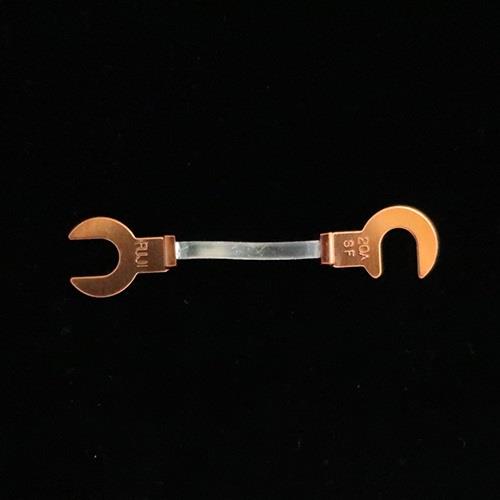 ESCO（エスコ） 20A/45mm 銅つめ付ヒューズ(2本) EA758ZP-4