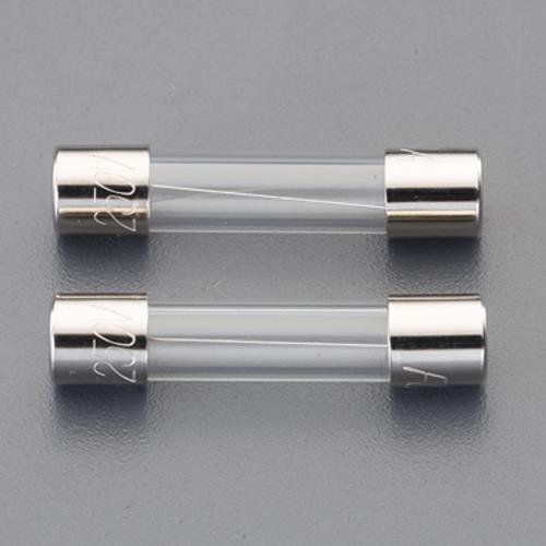 ESCO（エスコ） 250Vx 0.5A/φ6.4mm 管ﾋｭｰｽﾞ(B種溶断/2本) EA758ZX-325