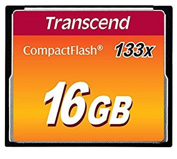 Transcend（トランセンド） 16GB コンパクトフラッシュ TS16GCF133