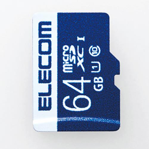 エレコム（ELECOM） 64GB micro SDXC メモリーカード MF-MS064GU11R