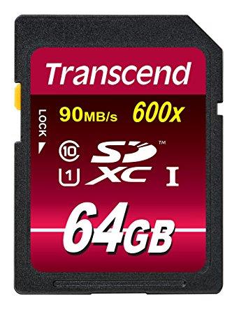 Transcend（トランセンド） ６４ＧＢ ＳＤＸＣメモリーカード TS64GSDXC10U1