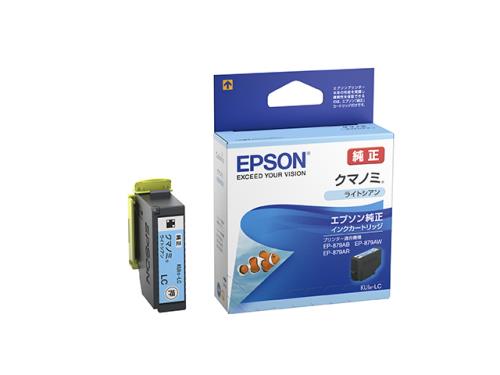 エプソン（EPSON） [ｴﾌﾟｿﾝ] ｲﾝｸｶｰﾄﾘｯｼﾞ(ﾗｲﾄｼｱﾝ/KUI-LC) KUI-LC