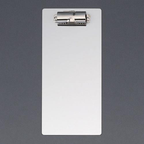 ESCO（エスコ） 100x220mm/伝票ｻｲｽﾞ クリップボード(ｱﾙﾐ製) EA762DA-5