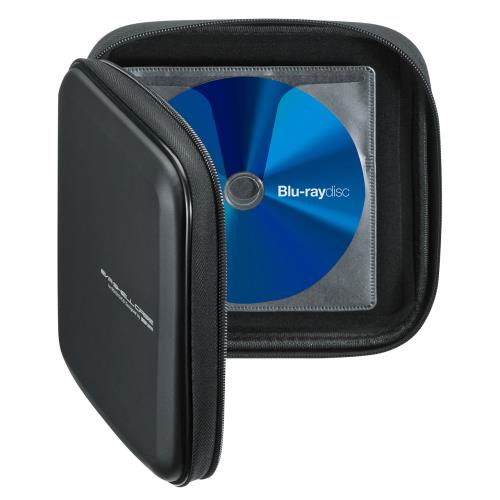 サンワサプライ 175x55x175mm CD/DVD/BDｹｰｽ(24枚/ﾌﾞﾗｯｸ) FCD-WLBD24BK