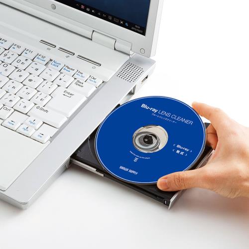 サンワサプライ Blu-ray用 レンズクリーナー/ﾒﾝﾃﾅﾝｽ用 CD-BDD