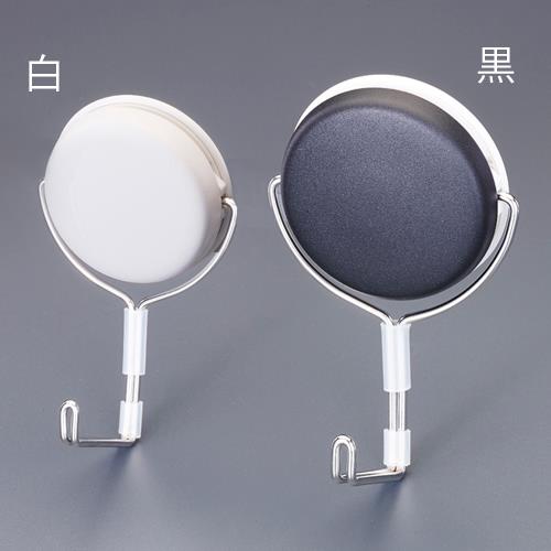 ESCO（エスコ） 125x 80x 50mm ﾏｸﾞﾈｯﾄﾌｯｸ(回転式/白) EA762FG-803