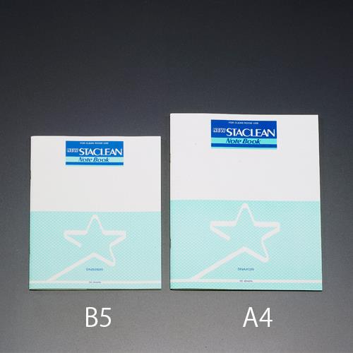 ESCO（エスコ） 方眼Ａ４ノート(ｸﾘｰﾝﾙｰﾑ用/32枚/10冊) SNA45BR