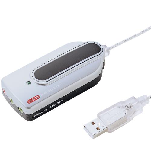 サンワサプライ 変換アダプター(USB/ｵｰﾃﾞｨｵ) MM-ADUSB