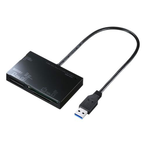 サンワサプライ USB3.0 ｶｰﾄﾞﾘｰﾀﾞｰ(超高速ﾏﾙﾁﾀｲﾌﾟ) ADR-3ML35BK