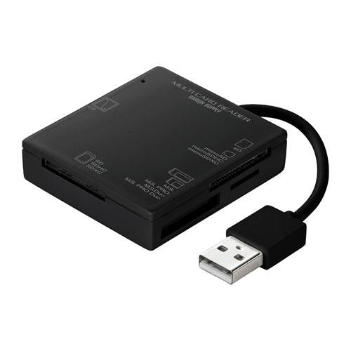 サンワサプライ USB2.0 ｶｰﾄﾞﾘｰﾀﾞｰ(ﾏﾙﾁﾀｲﾌﾟ) ADR-ML15BKN
