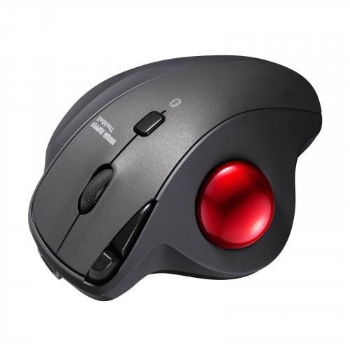 サンワサプライ [充電式] ﾜｲﾔﾚｽマウス(ﾚｰｻﾞｰ/ﾄﾗｯｸﾎﾞｰﾙ) MA-BTTB186BK