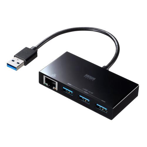 サンワサプライ [3ﾎﾟｰﾄ] ＵＳＢ３.０ハブ USB-3H322BKN