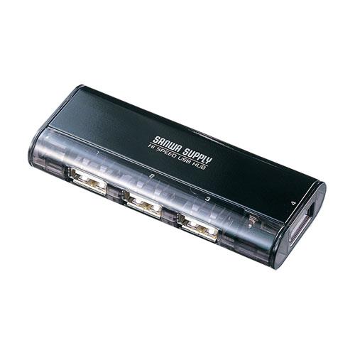 サンワサプライ [４ﾎﾟｰﾄ] USB2.0ハブ(強力ﾏｸﾞﾈｯﾄ付) USB-HUB225GBKN
