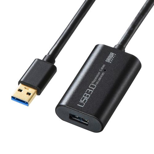 サンワサプライ 10m ｱｸﾃｨﾌﾞﾘﾋﾟｰﾀｰｹｰﾌﾞﾙ(USB3.0 TypeA-A) KB-USB-R310