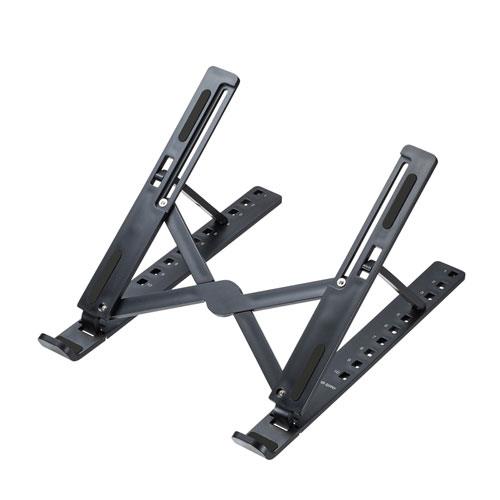 サンワサプライ 60x 18x280mm ノートパソコン用スタンド PDA-STN53BK